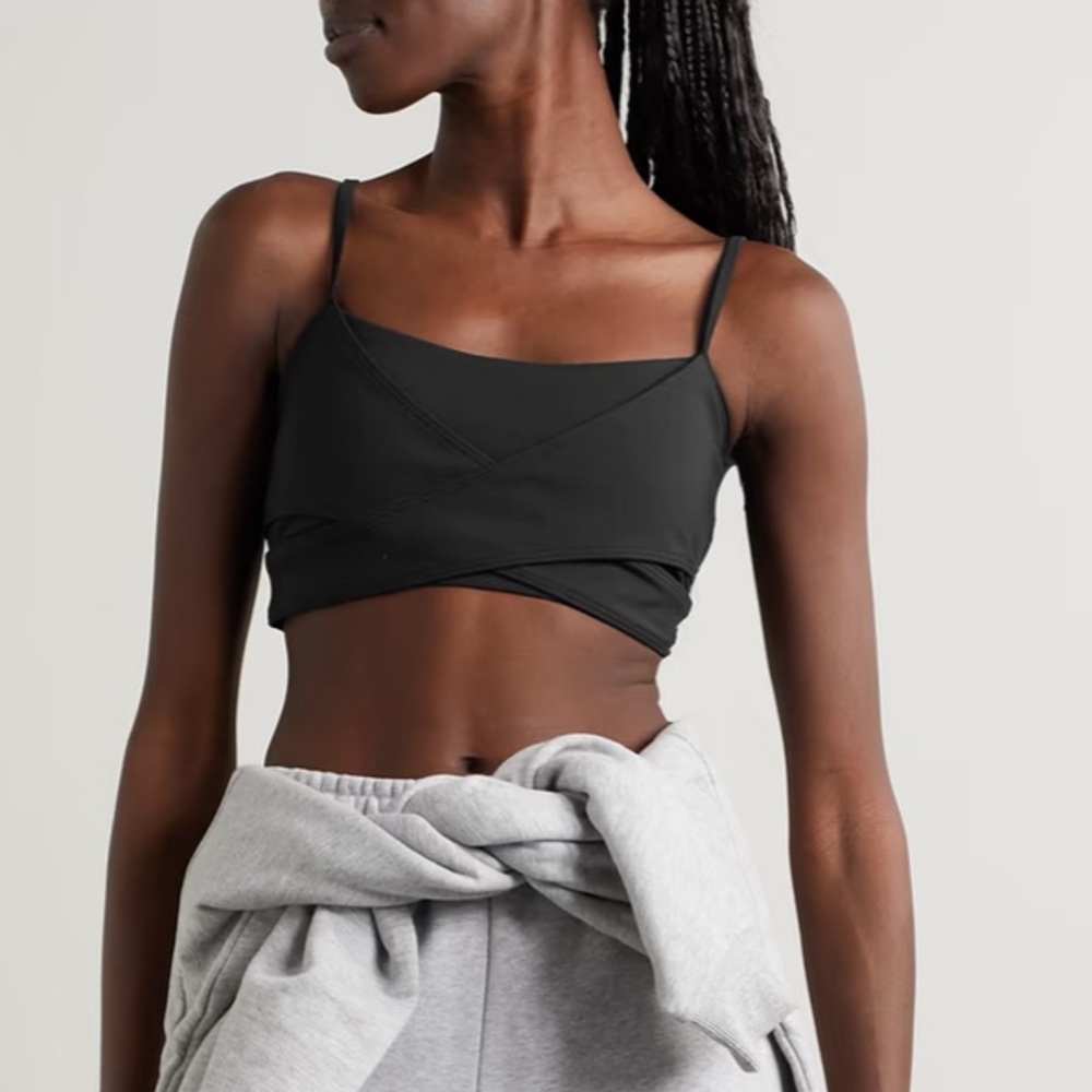 ALO YOGA AIRBRUSH ENSO SPORTS BRA